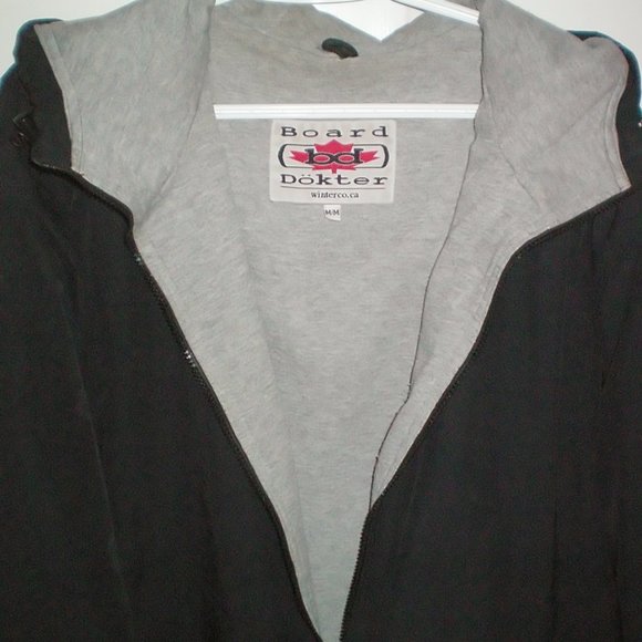 Board Dokter Snowboarding Unisex Hooded Jacket Size Medium - Picture 2 of 4